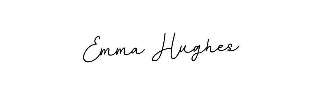 Design your own signature with our free online signature maker. With this signature software, you can create a handwritten (BallpointsItalic-DORy9) signature for name Emma Hughes. Emma Hughes signature style 11 images and pictures png