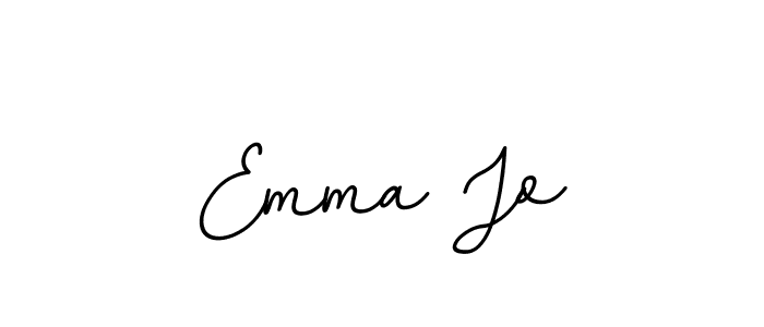 Also we have Emma Jo name is the best signature style. Create professional handwritten signature collection using BallpointsItalic-DORy9 autograph style. Emma Jo signature style 11 images and pictures png