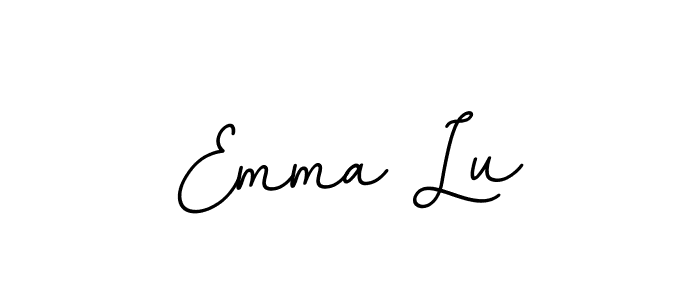 Also we have Emma Lu name is the best signature style. Create professional handwritten signature collection using BallpointsItalic-DORy9 autograph style. Emma Lu signature style 11 images and pictures png