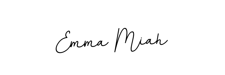 You should practise on your own different ways (BallpointsItalic-DORy9) to write your name (Emma Miah) in signature. don't let someone else do it for you. Emma Miah signature style 11 images and pictures png