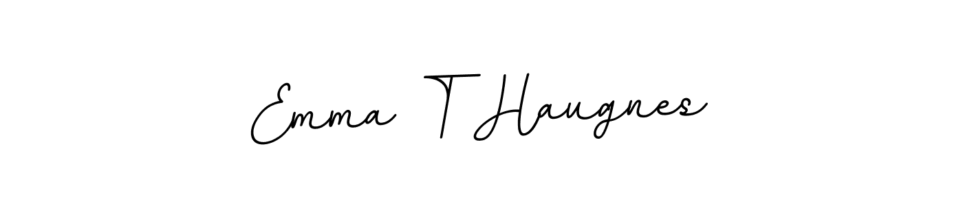 Best and Professional Signature Style for Emma T Haugnes. BallpointsItalic-DORy9 Best Signature Style Collection. Emma T Haugnes signature style 11 images and pictures png