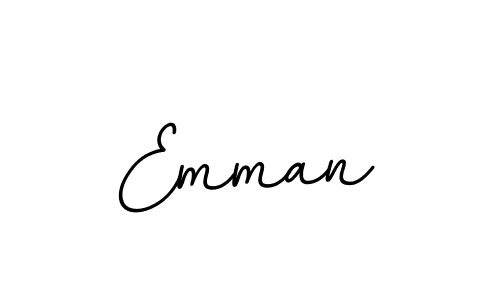 Emman stylish signature style. Best Handwritten Sign (BallpointsItalic-DORy9) for my name. Handwritten Signature Collection Ideas for my name Emman. Emman signature style 11 images and pictures png