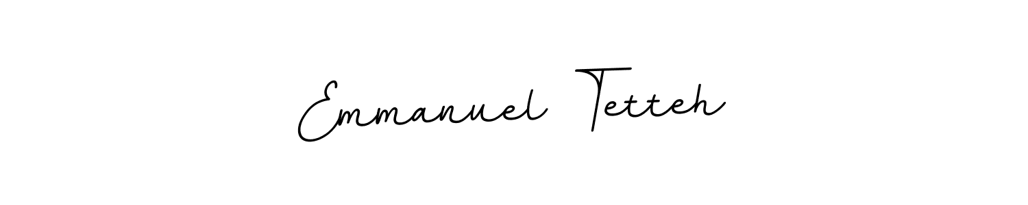 Design your own signature with our free online signature maker. With this signature software, you can create a handwritten (BallpointsItalic-DORy9) signature for name Emmanuel Tetteh. Emmanuel Tetteh signature style 11 images and pictures png