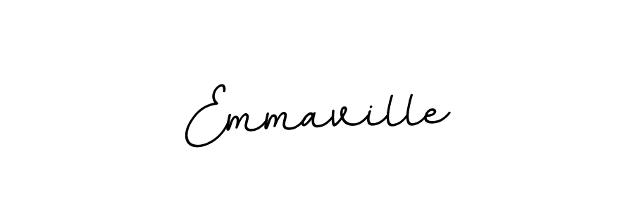 Emmaville stylish signature style. Best Handwritten Sign (BallpointsItalic-DORy9) for my name. Handwritten Signature Collection Ideas for my name Emmaville. Emmaville signature style 11 images and pictures png