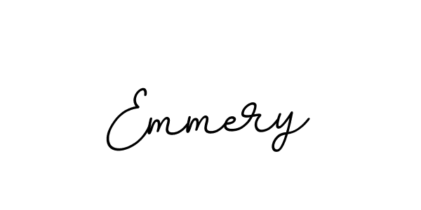 Design your own signature with our free online signature maker. With this signature software, you can create a handwritten (BallpointsItalic-DORy9) signature for name Emmery. Emmery signature style 11 images and pictures png