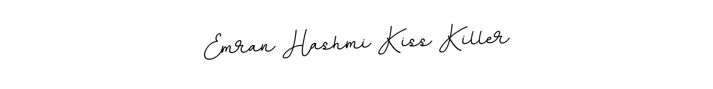 Design your own signature with our free online signature maker. With this signature software, you can create a handwritten (BallpointsItalic-DORy9) signature for name Emran Hashmi Kiss Killer. Emran Hashmi Kiss Killer signature style 11 images and pictures png