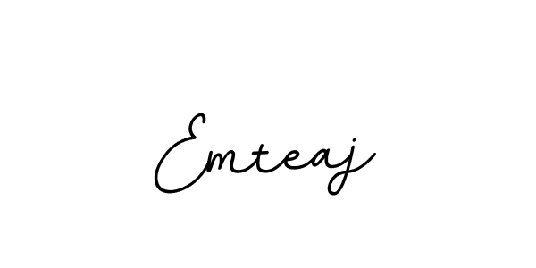 Also we have Emteaj name is the best signature style. Create professional handwritten signature collection using BallpointsItalic-DORy9 autograph style. Emteaj signature style 11 images and pictures png