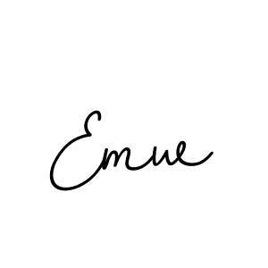 Create a beautiful signature design for name Emw. With this signature (BallpointsItalic-DORy9) fonts, you can make a handwritten signature for free. Emw signature style 11 images and pictures png