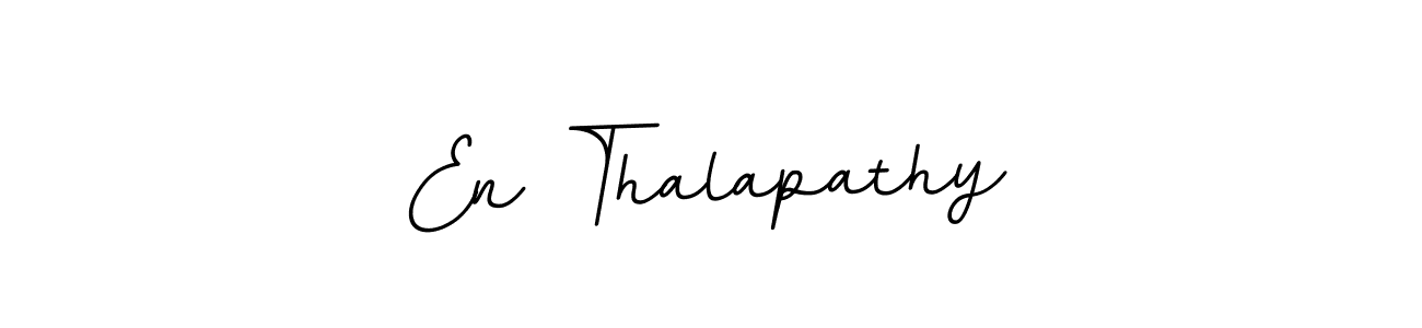 Create a beautiful signature design for name En Thalapathy. With this signature (BallpointsItalic-DORy9) fonts, you can make a handwritten signature for free. En Thalapathy signature style 11 images and pictures png