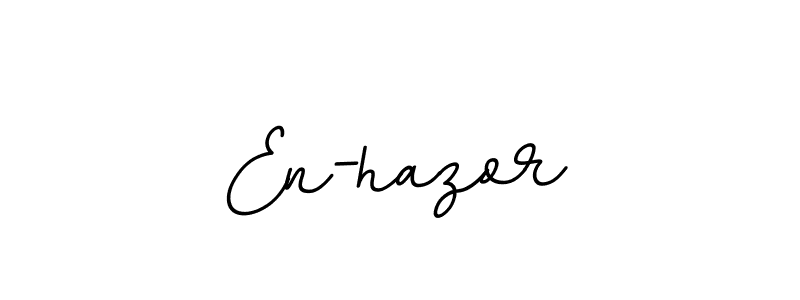 Create a beautiful signature design for name En-hazor. With this signature (BallpointsItalic-DORy9) fonts, you can make a handwritten signature for free. En-hazor signature style 11 images and pictures png