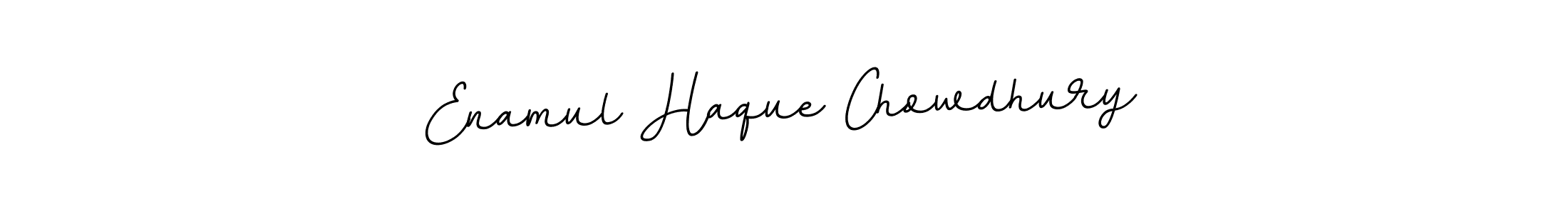 This is the best signature style for the Enamul Haque Chowdhury name. Also you like these signature font (BallpointsItalic-DORy9). Mix name signature. Enamul Haque Chowdhury signature style 11 images and pictures png