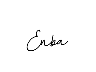 Enba stylish signature style. Best Handwritten Sign (BallpointsItalic-DORy9) for my name. Handwritten Signature Collection Ideas for my name Enba. Enba signature style 11 images and pictures png