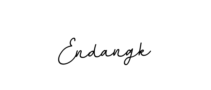 Make a beautiful signature design for name Endangk. With this signature (BallpointsItalic-DORy9) style, you can create a handwritten signature for free. Endangk signature style 11 images and pictures png