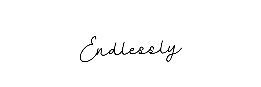 Make a beautiful signature design for name Endlessly. With this signature (BallpointsItalic-DORy9) style, you can create a handwritten signature for free. Endlessly signature style 11 images and pictures png