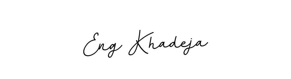 Use a signature maker to create a handwritten signature online. With this signature software, you can design (BallpointsItalic-DORy9) your own signature for name Eng Khadeja. Eng Khadeja signature style 11 images and pictures png