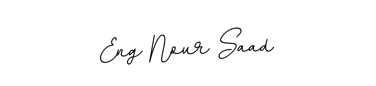 Also You can easily find your signature by using the search form. We will create Eng Nour Saad name handwritten signature images for you free of cost using BallpointsItalic-DORy9 sign style. Eng Nour Saad signature style 11 images and pictures png
