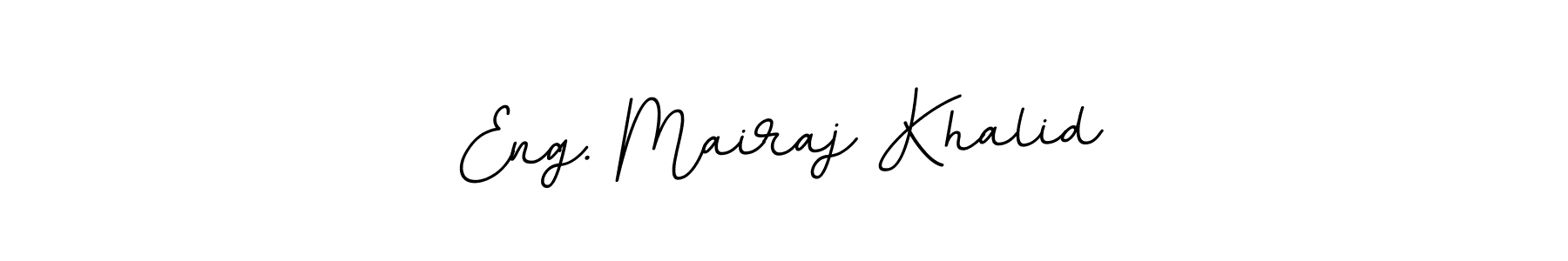 How to make Eng. Mairaj Khalid signature? BallpointsItalic-DORy9 is a professional autograph style. Create handwritten signature for Eng. Mairaj Khalid name. Eng. Mairaj Khalid signature style 11 images and pictures png