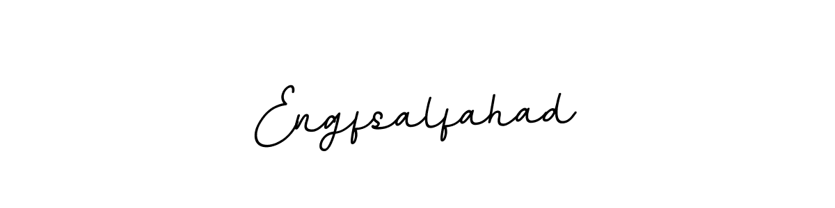 How to make Engfsalfahad name signature. Use BallpointsItalic-DORy9 style for creating short signs online. This is the latest handwritten sign. Engfsalfahad signature style 11 images and pictures png