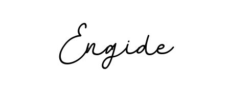 Achieve flawless digital penmanship with Engide name in BallpointsItalic-DORy9 font. The perfect tool for creating online signatures. Engide signature style 11 images and pictures png