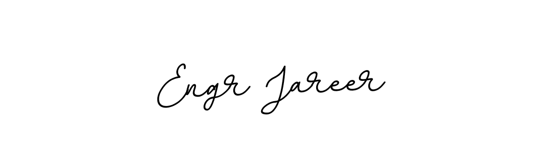 Use a signature maker to create a handwritten signature online. With this signature software, you can design (BallpointsItalic-DORy9) your own signature for name Engr Jareer. Engr Jareer signature style 11 images and pictures png