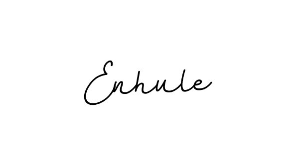 How to make Enhule name signature. Use BallpointsItalic-DORy9 style for creating short signs online. This is the latest handwritten sign. Enhule signature style 11 images and pictures png