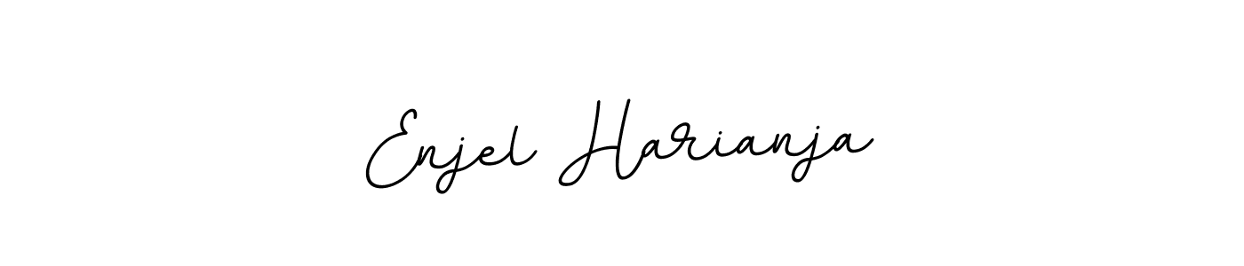 Check out images of Autograph of Enjel Harianja name. Actor Enjel Harianja Signature Style. BallpointsItalic-DORy9 is a professional sign style online. Enjel Harianja signature style 11 images and pictures png
