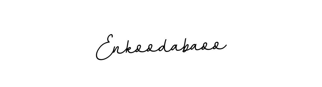 Create a beautiful signature design for name Enkoodabaoo. With this signature (BallpointsItalic-DORy9) fonts, you can make a handwritten signature for free. Enkoodabaoo signature style 11 images and pictures png