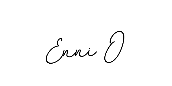 Make a beautiful signature design for name Enni O. With this signature (BallpointsItalic-DORy9) style, you can create a handwritten signature for free. Enni O signature style 11 images and pictures png