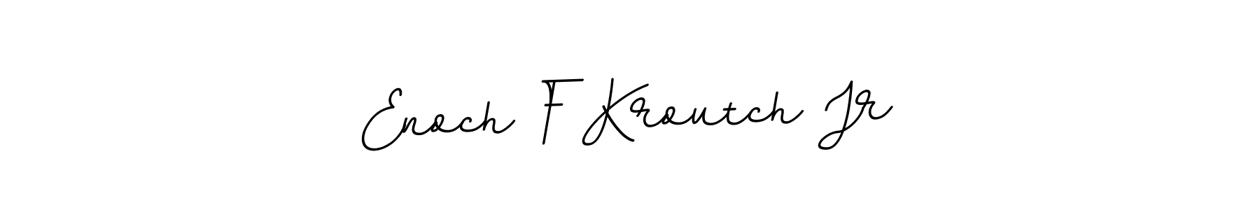 It looks lik you need a new signature style for name Enoch F Kroutch Jr. Design unique handwritten (BallpointsItalic-DORy9) signature with our free signature maker in just a few clicks. Enoch F Kroutch Jr signature style 11 images and pictures png