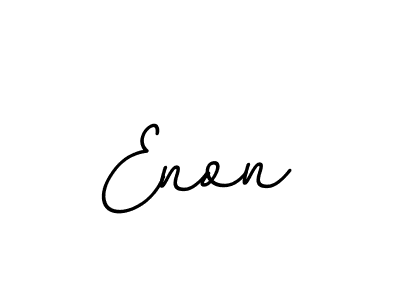 The best way (BallpointsItalic-DORy9) to make a short signature is to pick only two or three words in your name. The name Enon include a total of six letters. For converting this name. Enon signature style 11 images and pictures png