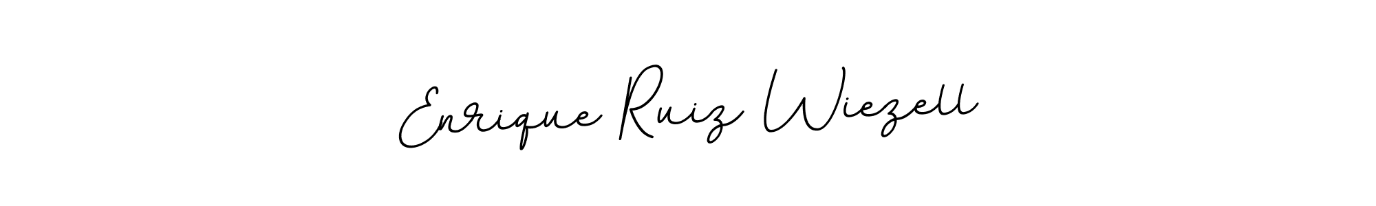 The best way (BallpointsItalic-DORy9) to make a short signature is to pick only two or three words in your name. The name Enrique Ruiz Wiezell include a total of six letters. For converting this name. Enrique Ruiz Wiezell signature style 11 images and pictures png