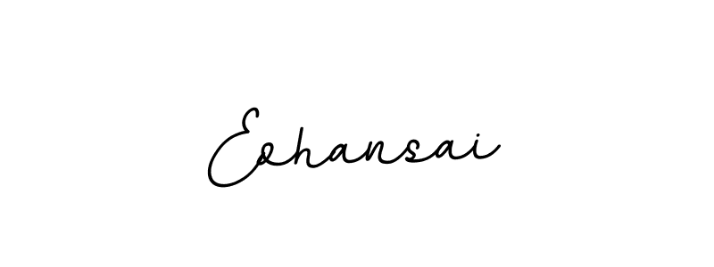 Use a signature maker to create a handwritten signature online. With this signature software, you can design (BallpointsItalic-DORy9) your own signature for name Eohansai. Eohansai signature style 11 images and pictures png