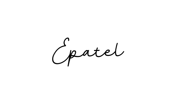 if you are searching for the best signature style for your name Epatel. so please give up your signature search. here we have designed multiple signature styles  using BallpointsItalic-DORy9. Epatel signature style 11 images and pictures png