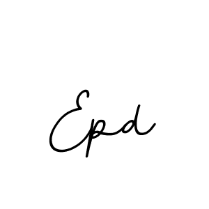 You should practise on your own different ways (BallpointsItalic-DORy9) to write your name (Epd) in signature. don't let someone else do it for you. Epd signature style 11 images and pictures png