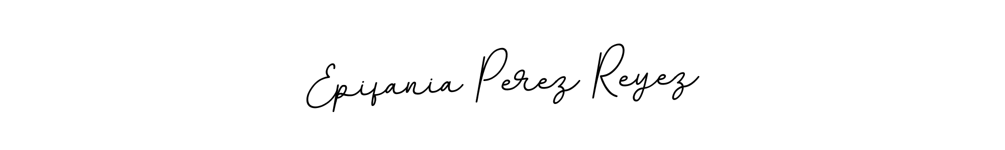 Epifania Perez Reyez stylish signature style. Best Handwritten Sign (BallpointsItalic-DORy9) for my name. Handwritten Signature Collection Ideas for my name Epifania Perez Reyez. Epifania Perez Reyez signature style 11 images and pictures png