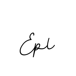 How to make Epl name signature. Use BallpointsItalic-DORy9 style for creating short signs online. This is the latest handwritten sign. Epl signature style 11 images and pictures png