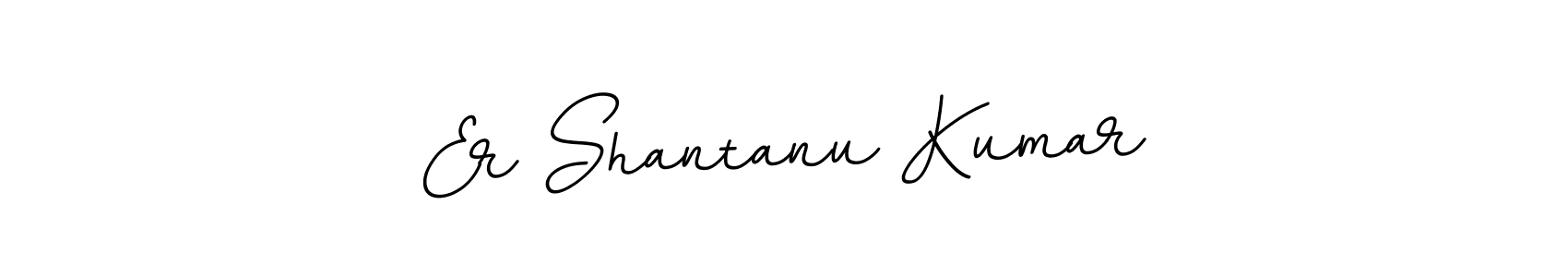 Use a signature maker to create a handwritten signature online. With this signature software, you can design (BallpointsItalic-DORy9) your own signature for name Er Shantanu Kumar. Er Shantanu Kumar signature style 11 images and pictures png