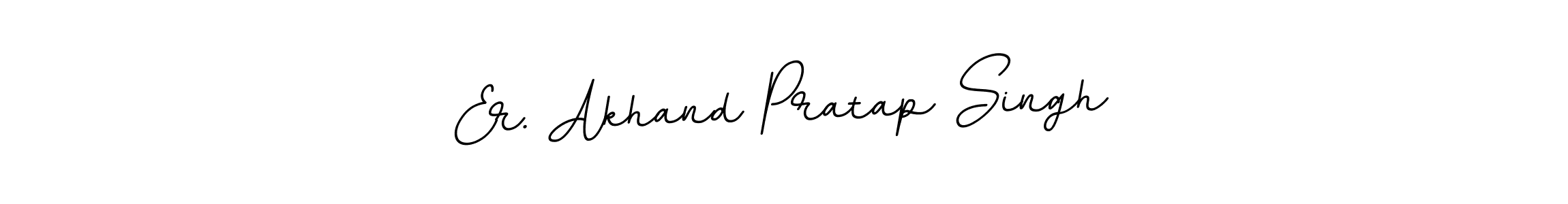 Use a signature maker to create a handwritten signature online. With this signature software, you can design (BallpointsItalic-DORy9) your own signature for name Er. Akhand Pratap Singh. Er. Akhand Pratap Singh signature style 11 images and pictures png