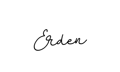 How to make Erden name signature. Use BallpointsItalic-DORy9 style for creating short signs online. This is the latest handwritten sign. Erden signature style 11 images and pictures png
