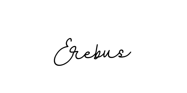 Make a beautiful signature design for name Erebus. With this signature (BallpointsItalic-DORy9) style, you can create a handwritten signature for free. Erebus signature style 11 images and pictures png