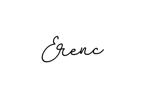 Design your own signature with our free online signature maker. With this signature software, you can create a handwritten (BallpointsItalic-DORy9) signature for name Erenc. Erenc signature style 11 images and pictures png