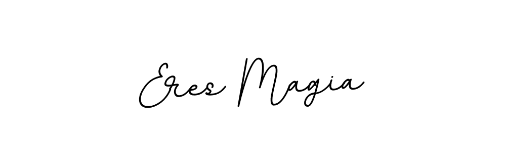 Design your own signature with our free online signature maker. With this signature software, you can create a handwritten (BallpointsItalic-DORy9) signature for name Eres Magia. Eres Magia signature style 11 images and pictures png