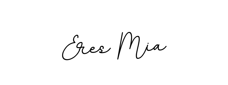 This is the best signature style for the Eres Mia name. Also you like these signature font (BallpointsItalic-DORy9). Mix name signature. Eres Mia signature style 11 images and pictures png