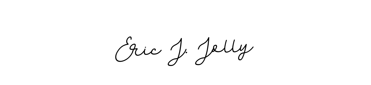 It looks lik you need a new signature style for name Eric J. Jolly. Design unique handwritten (BallpointsItalic-DORy9) signature with our free signature maker in just a few clicks. Eric J. Jolly signature style 11 images and pictures png