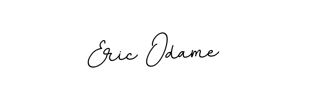 How to make Eric Odame name signature. Use BallpointsItalic-DORy9 style for creating short signs online. This is the latest handwritten sign. Eric Odame signature style 11 images and pictures png