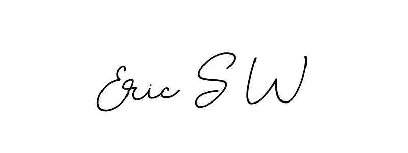 Also we have Eric S W name is the best signature style. Create professional handwritten signature collection using BallpointsItalic-DORy9 autograph style. Eric S W signature style 11 images and pictures png