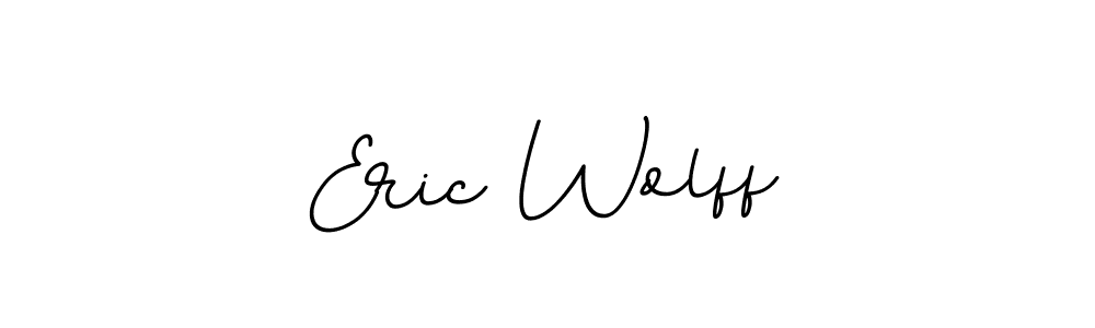 You should practise on your own different ways (BallpointsItalic-DORy9) to write your name (Eric Wolff) in signature. don't let someone else do it for you. Eric Wolff signature style 11 images and pictures png