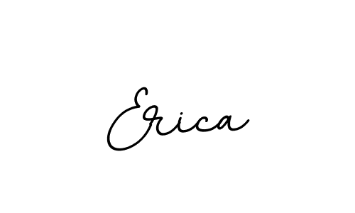 Create a beautiful signature design for name Erica. With this signature (BallpointsItalic-DORy9) fonts, you can make a handwritten signature for free. Erica signature style 11 images and pictures png