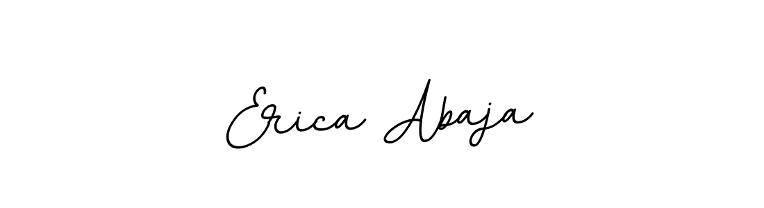 This is the best signature style for the Erica Abaja name. Also you like these signature font (BallpointsItalic-DORy9). Mix name signature. Erica Abaja signature style 11 images and pictures png