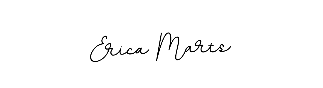 Use a signature maker to create a handwritten signature online. With this signature software, you can design (BallpointsItalic-DORy9) your own signature for name Erica Marts. Erica Marts signature style 11 images and pictures png